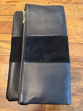 Nordstrom BP Black Zip Clutch
